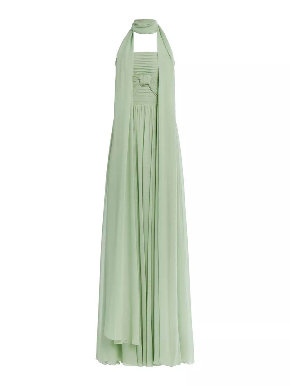 Elegante Mouwloze Plissé Lange Rok Met Riemloze Jurk