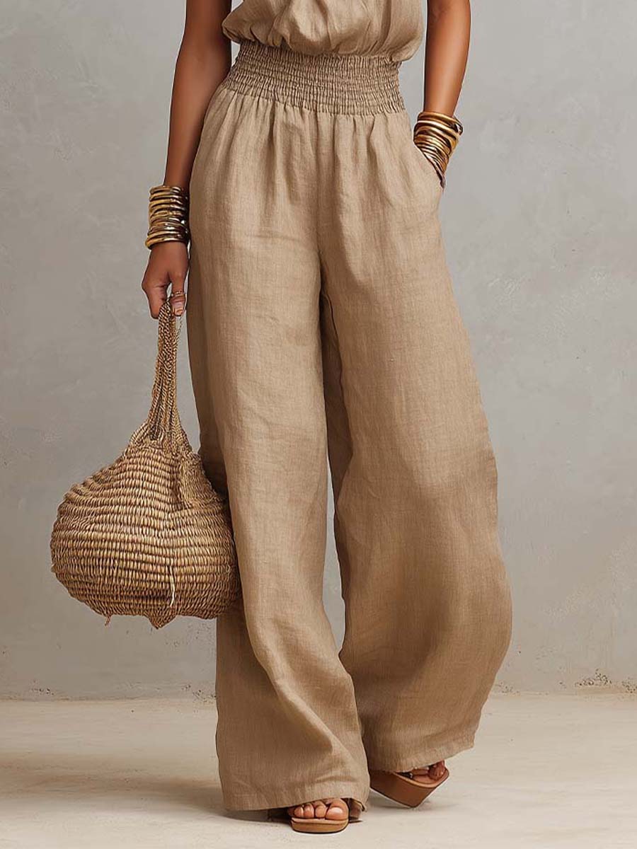 Valeria | Elegante jumpsuit met halternek