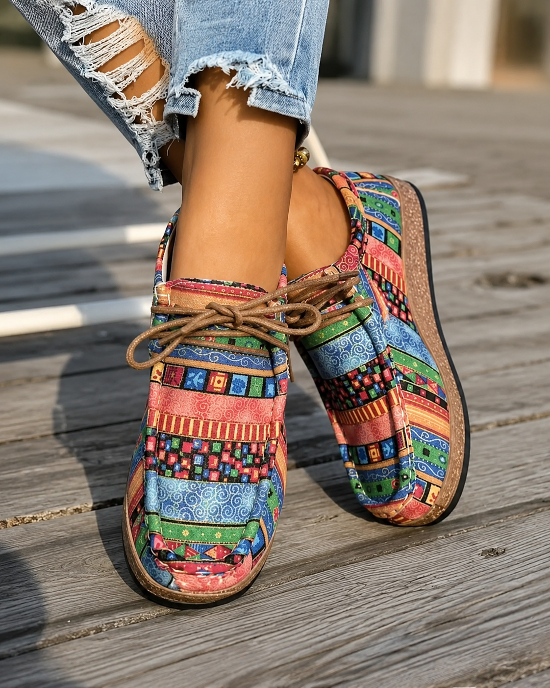 Loes™ | Kleurrijke Orthopedische Schoenen Met Flexibele Zool