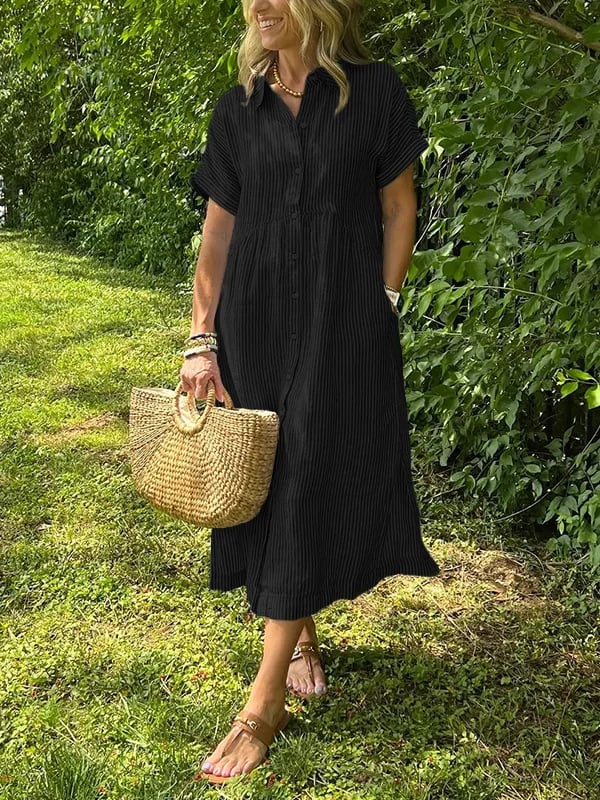 Theda™ – Comfortabele & Praktische Maxijurk