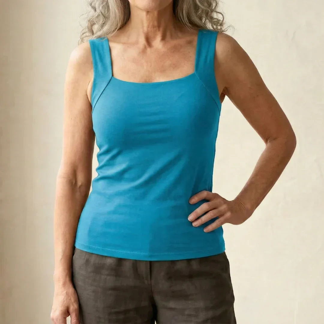 DELACROIX | Martine-tanktop met ingebouwde beha