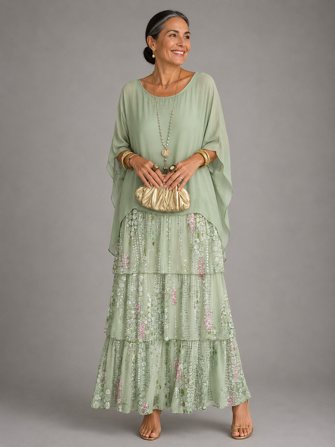 Lara™ | Elegante, soepel vallende maxi-jurk