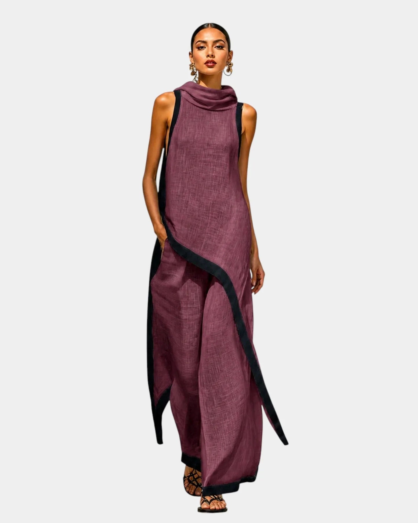 Nicaise | Elegante set van broek en blouse