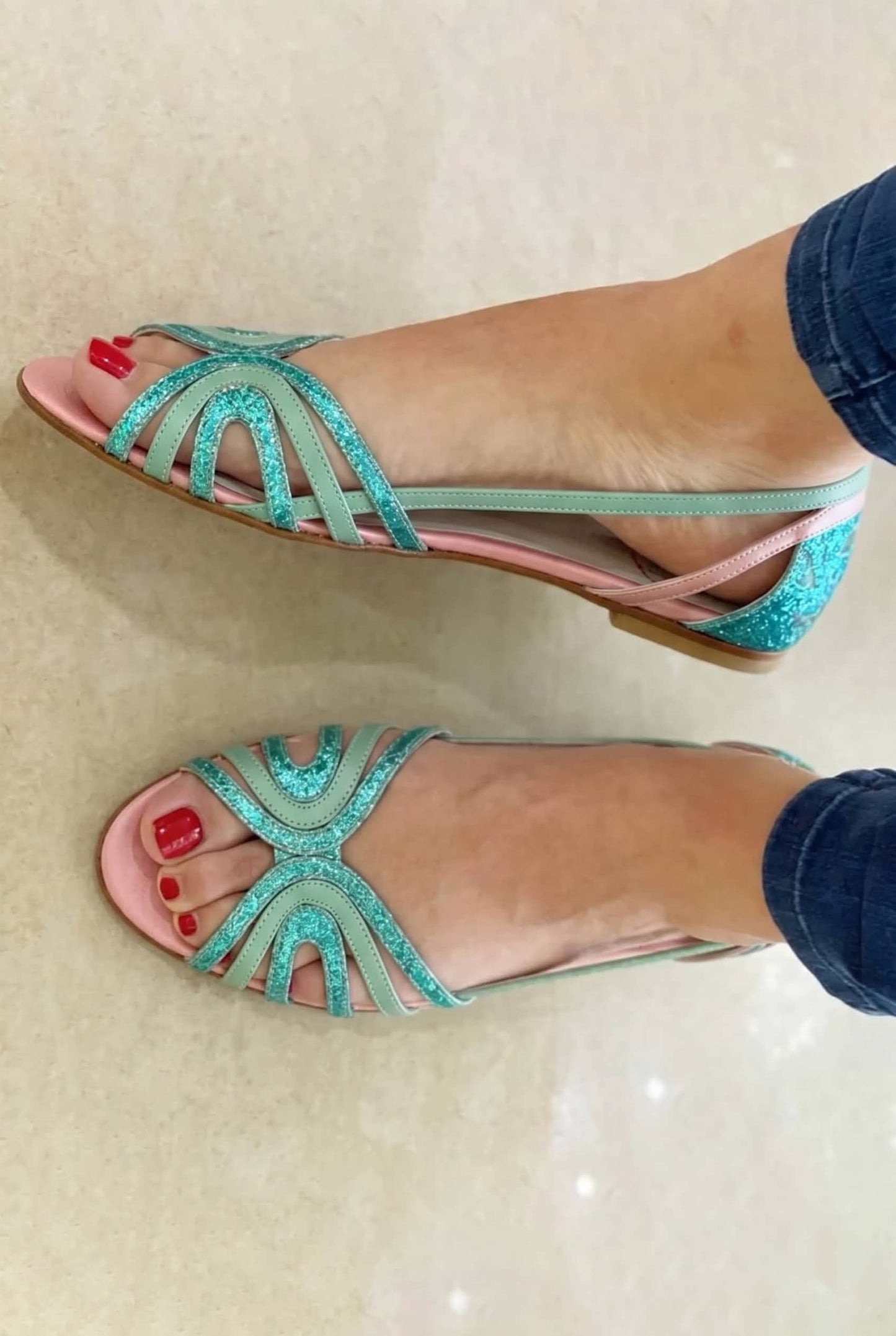 Eleonora Sandalen Gouden Zomer