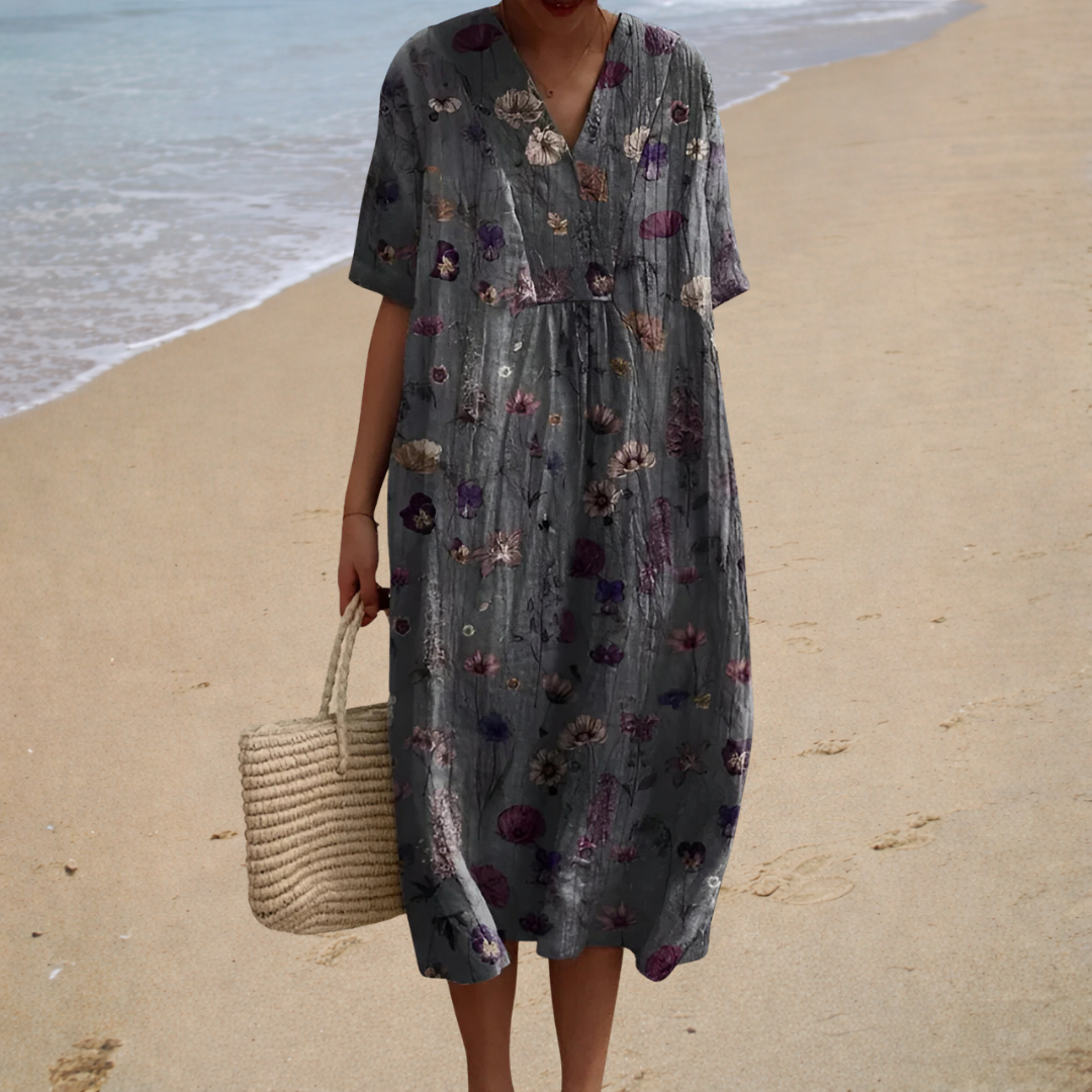 Luciana | Boho Bloemenjurk