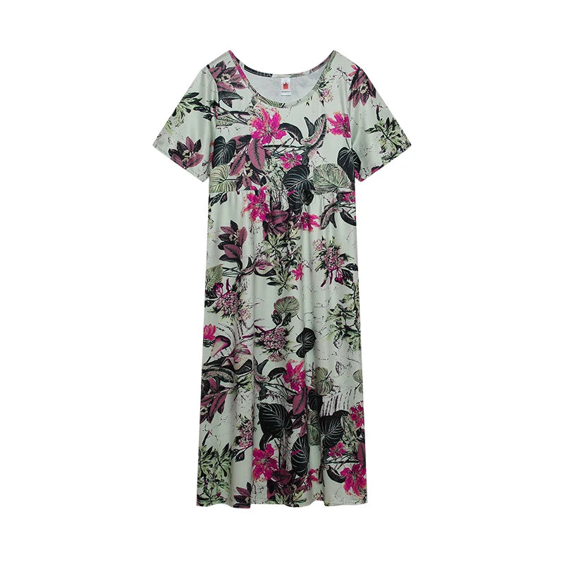 Aveline | Jurk met Vintage Bloemenprint
