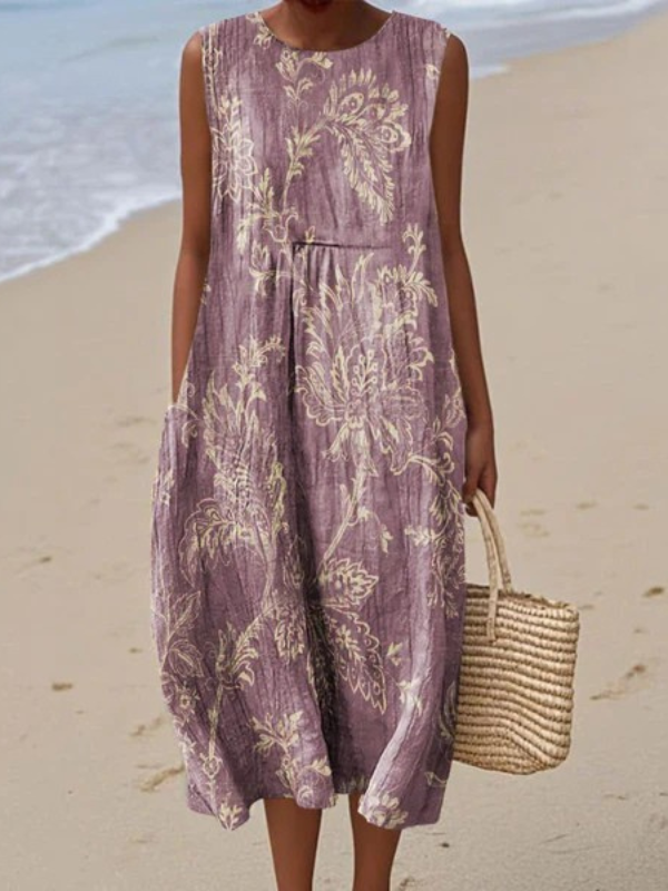 Mia™ Midi-jurk met bloemenpatroon