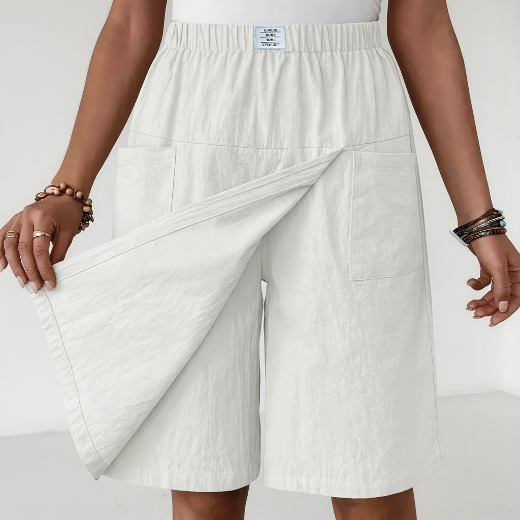 Libertine™ — Skort met elastische tailleband en zakken voor actieve vrijheid