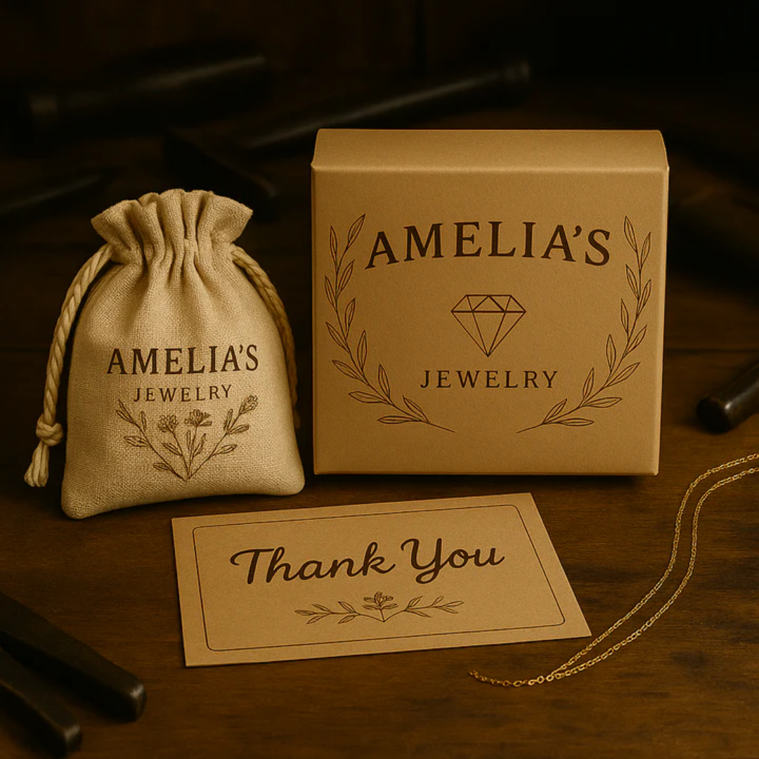Vintage Inlegglas Ring