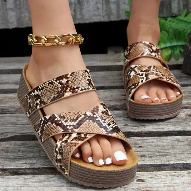 Jada | Orthopedische leren sandalen van hoogwaardig materiaal