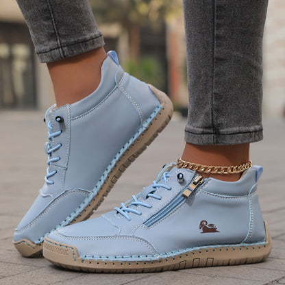 Mila  – Comfortabele orthopedische sneakers + ritssluiting