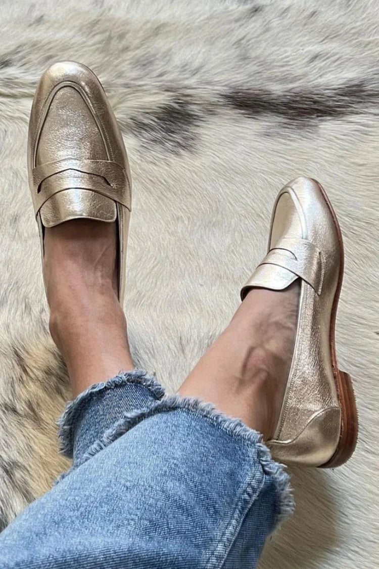 Rosalie | Orthopedische Loafer met Elegante Glans