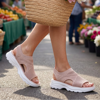 🔥🔥 Ademende plateau-sandalen van mesh voor dames