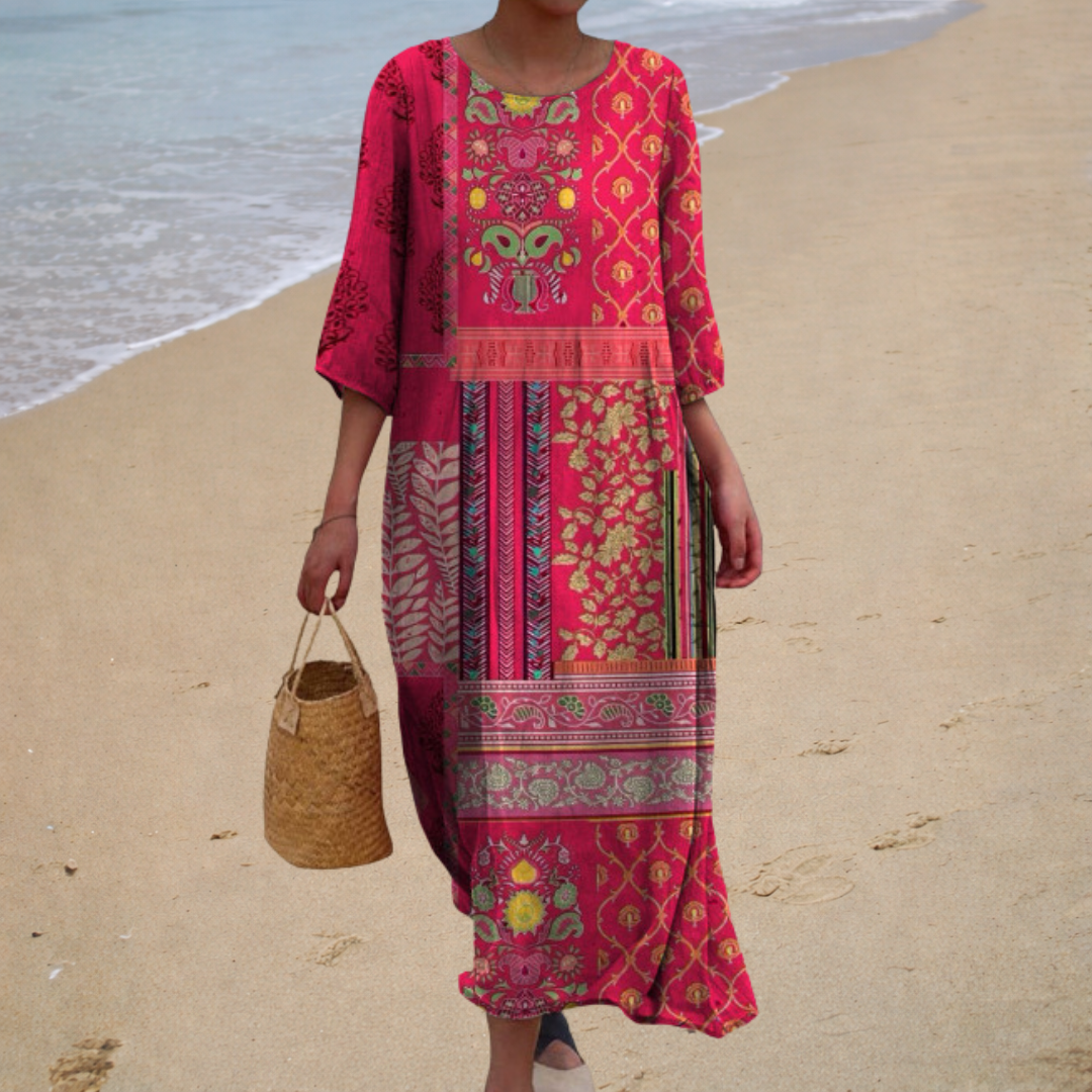Noelia | Lange Boho Jurk