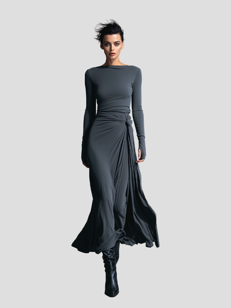 Merly™ - Elegante jurk met figuurvormende werking