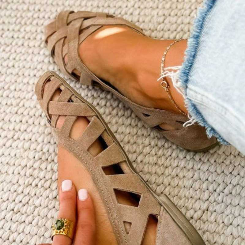Caterina Gekleurde Gevlochten Sandalen Comfort