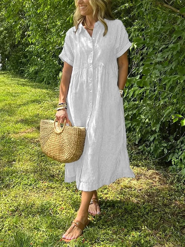 Theda™ – Comfortabele & Praktische Maxijurk