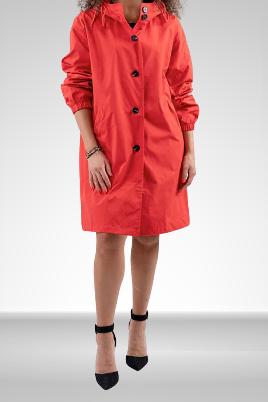 Delilah | Gevoerde Windbreaker Regenjas