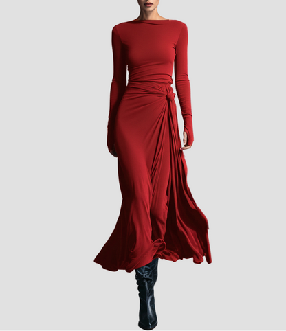 Merly™ - Elegante jurk met figuurvormende werking