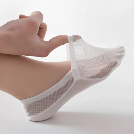 Nora-Mae Ademend Onzichtbare Comfort Sokken
