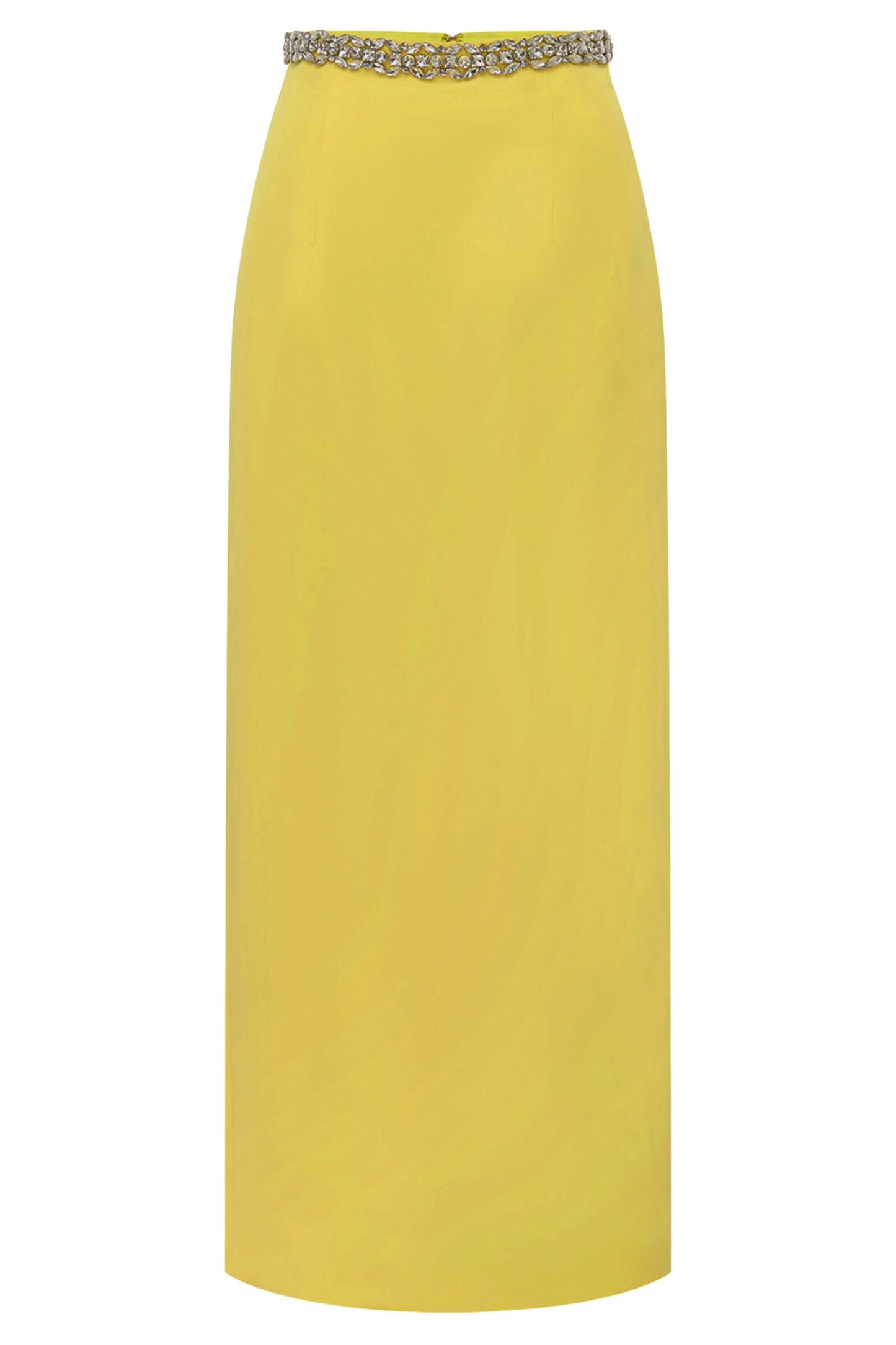 Exquise Top met Pofmouwen en Maxi Rok met Split