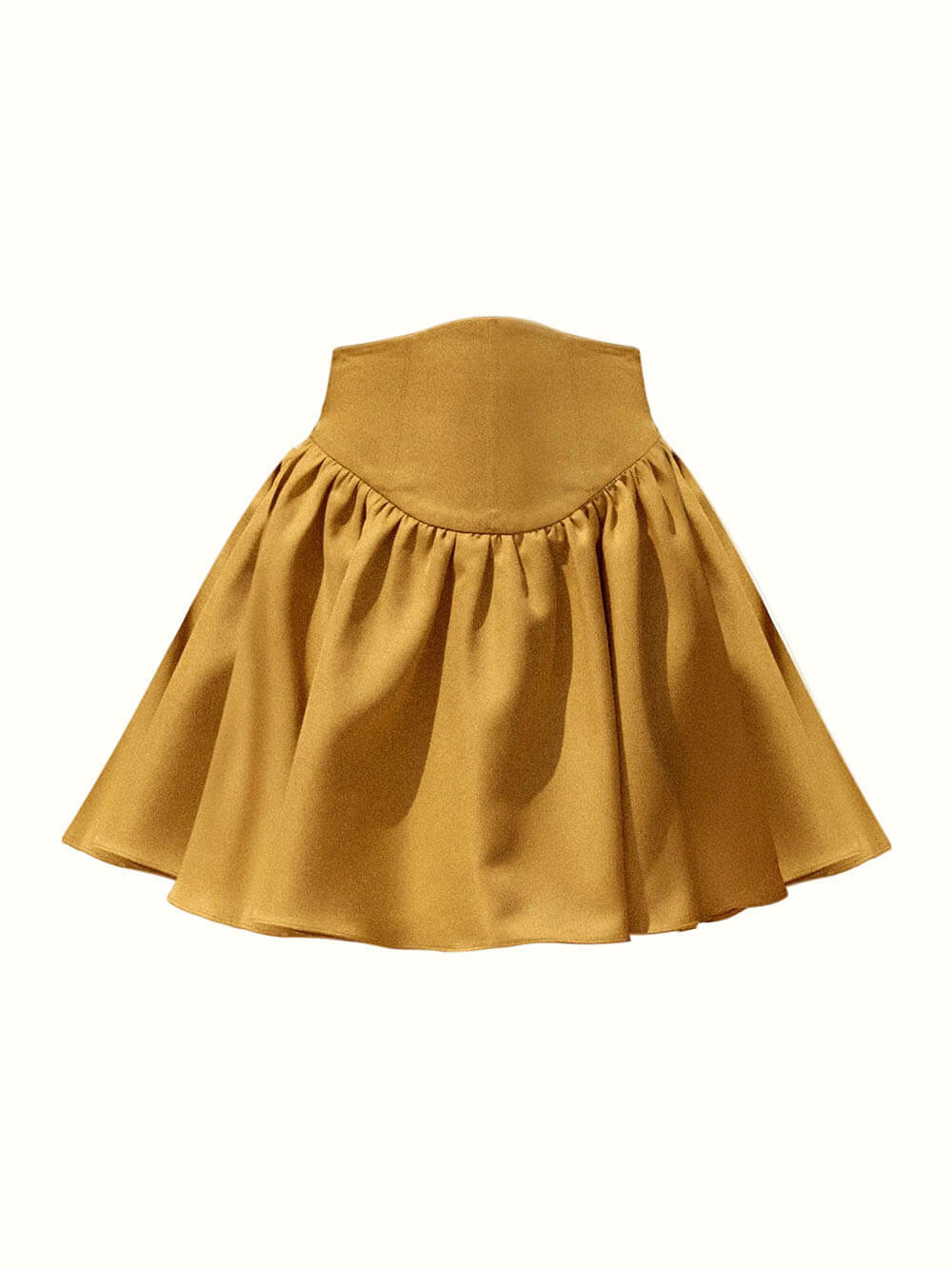 Sexy Trekkoord Crop Top En Hoge Taille Mini Rok Set