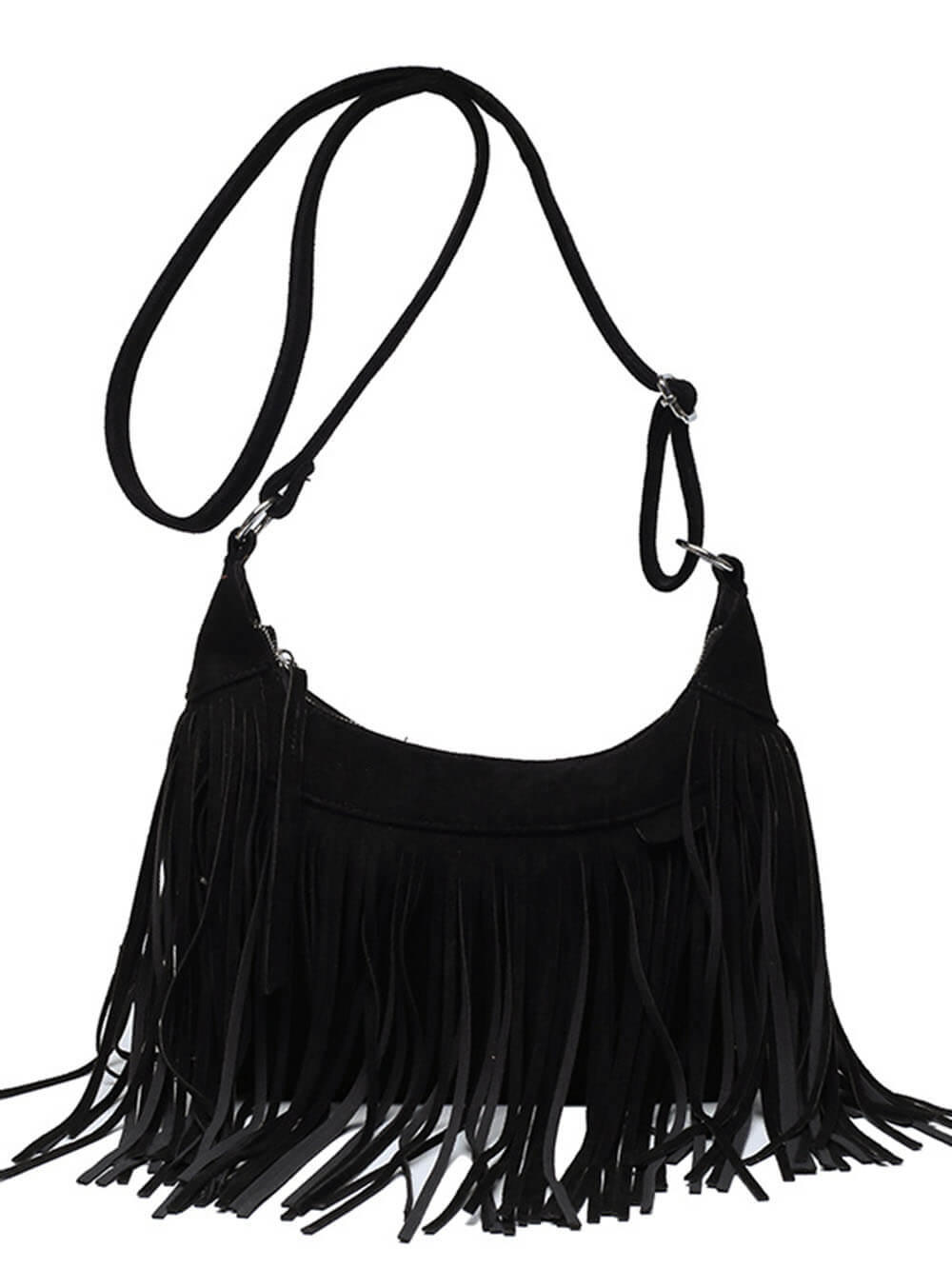 Bohemian Tassel Faux Deerskin Vintage Zadelhandtas