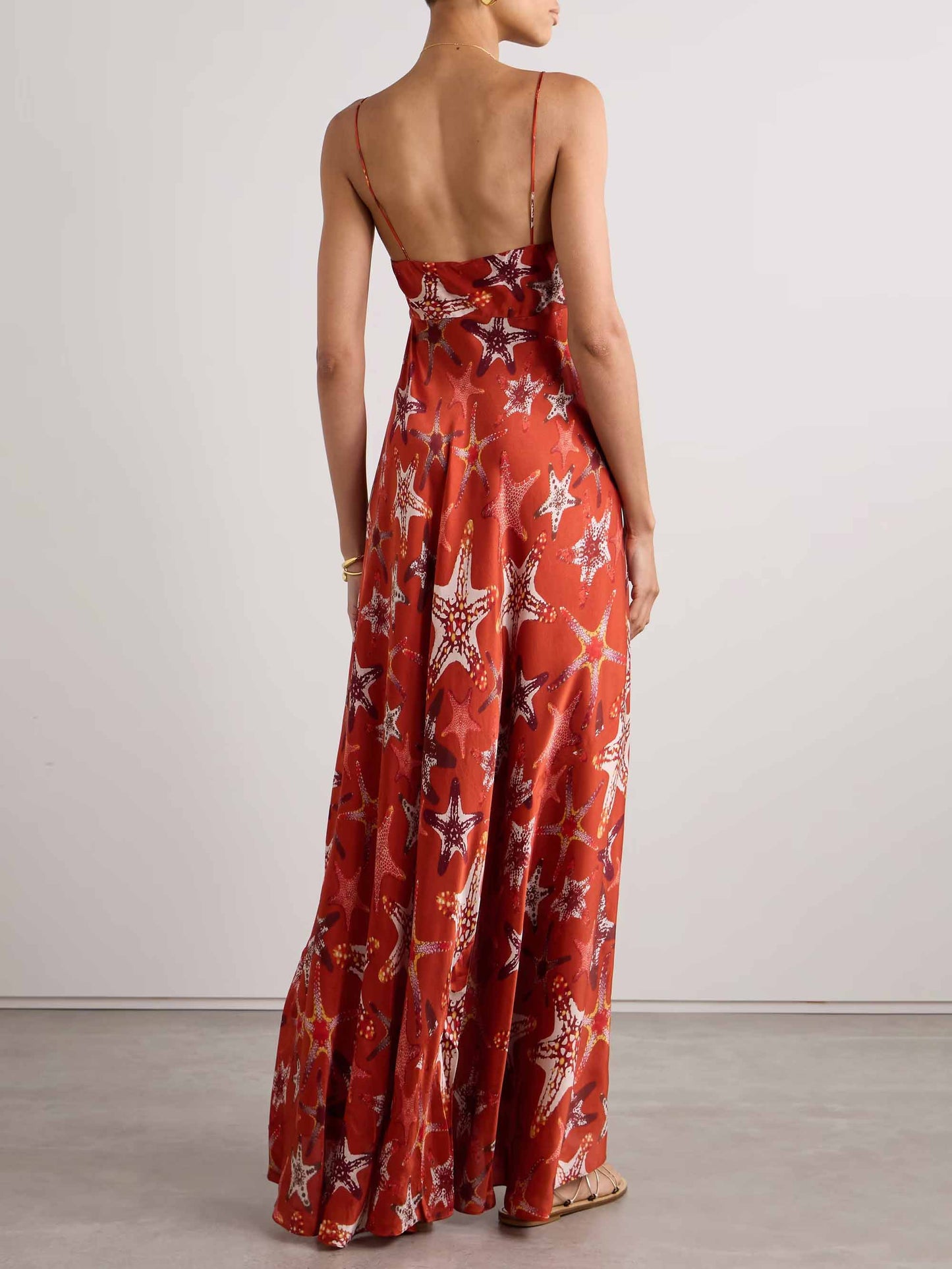Exquise Kleurrijke Zeester Print Broek Twee-delige Set