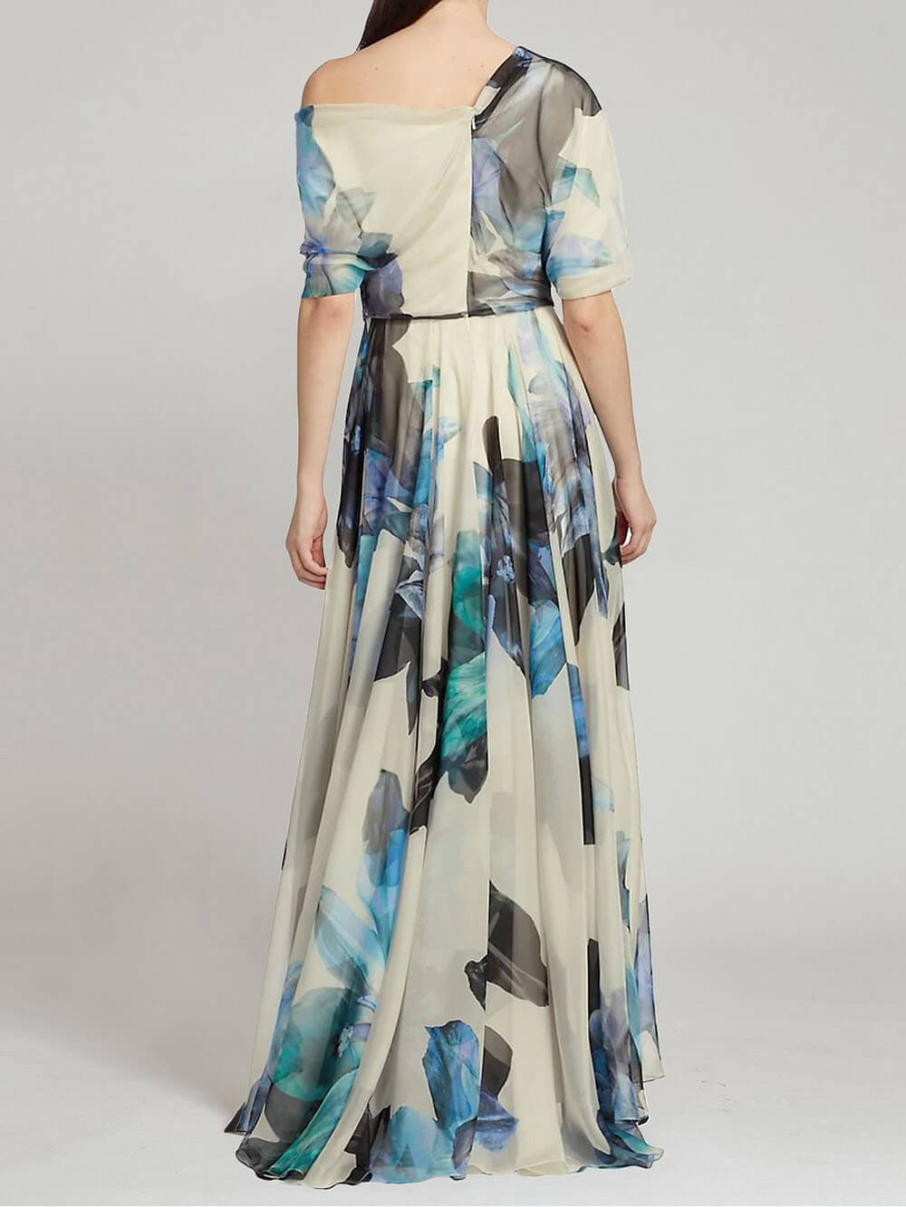 Bohemian Vakantie Stijl Strapless Lolita Rok Print Jurk