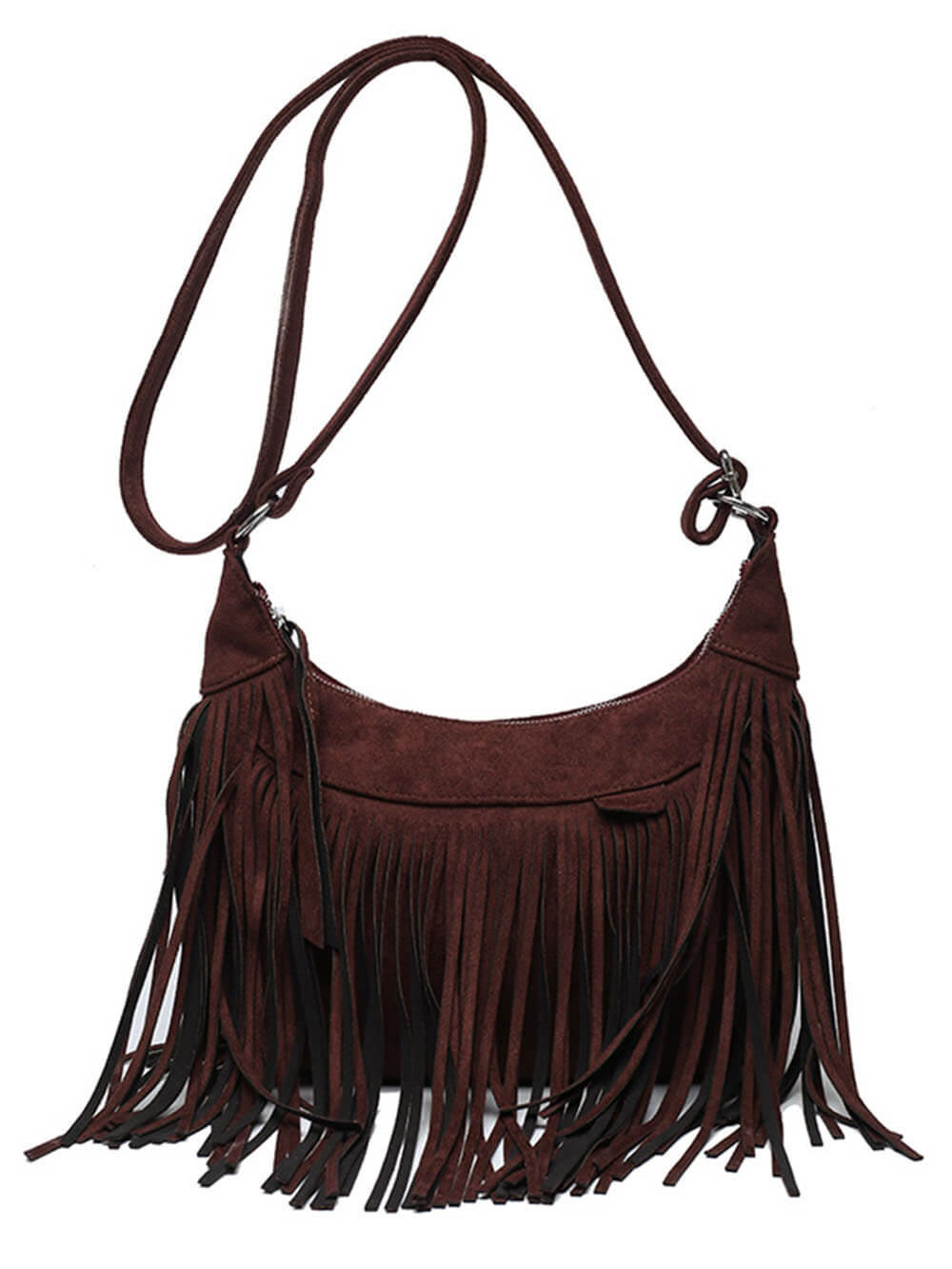 Bohemian Tassel Faux Deerskin Vintage Zadelhandtas
