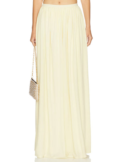 Elegante Asymmetrische Hem Cropped Top En Rok Twee-delige Set