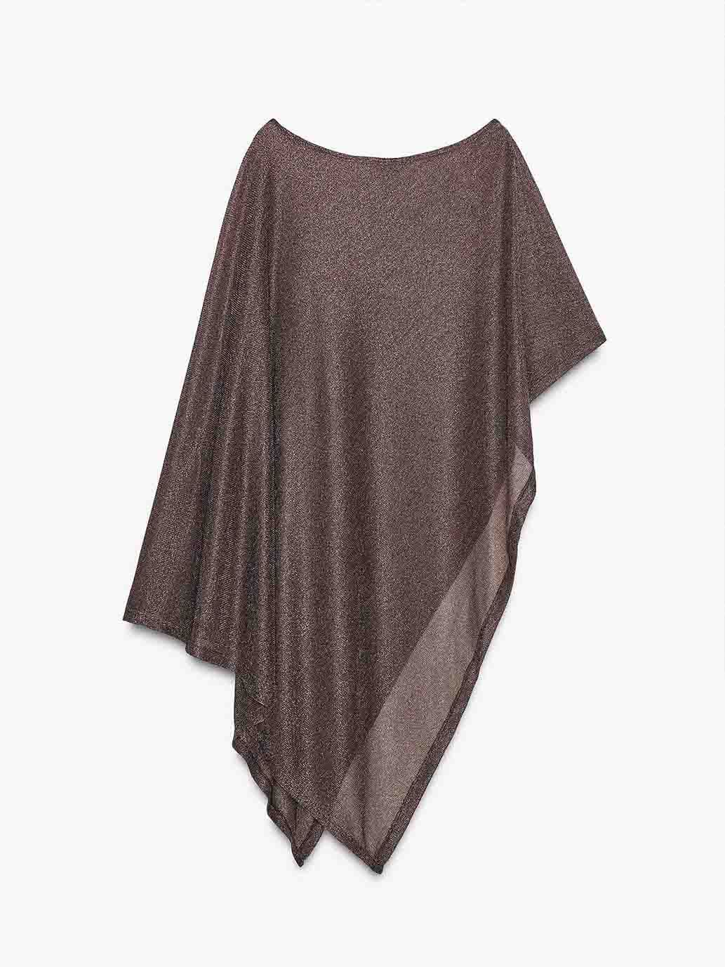 Exquise Asymmetrische Shawl Broek Twee-Delige Set