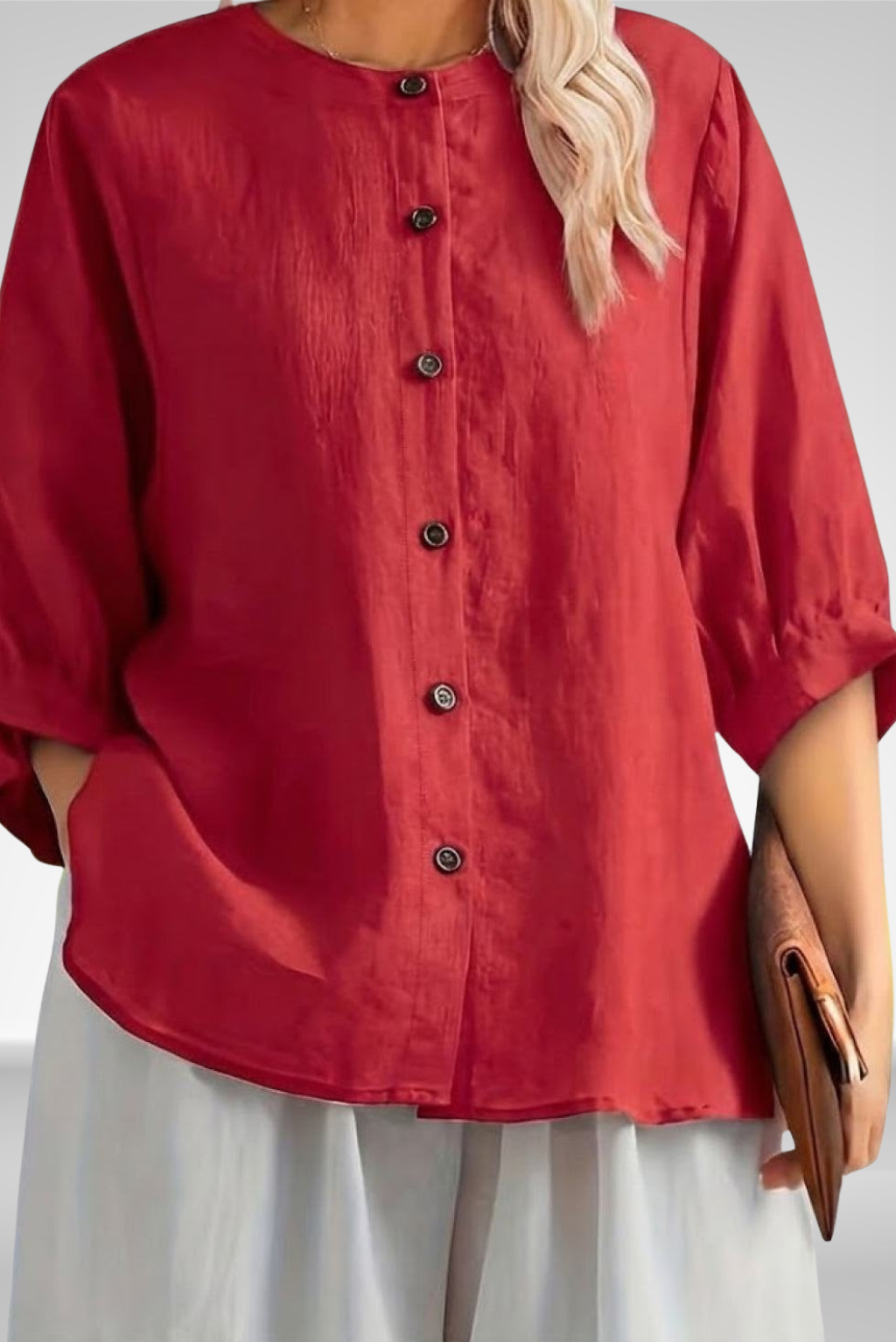 Mireille | Linnen Blouse