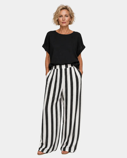 Blithilde | Set van t-shirt en zomerbroek