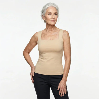 DELACROIX | Martine-tanktop met ingebouwde beha