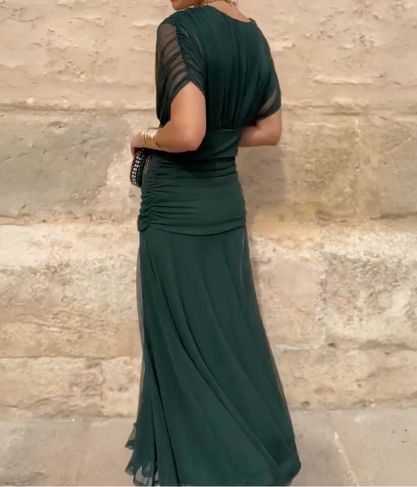 Lady™ - Elegante Maxijurk voor feestelijke gelegenheden met V-hals