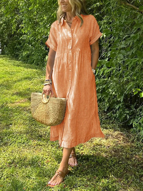 Theda™ – Comfortabele & Praktische Maxijurk