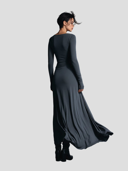 Merly™ - Elegante jurk met figuurvormende werking