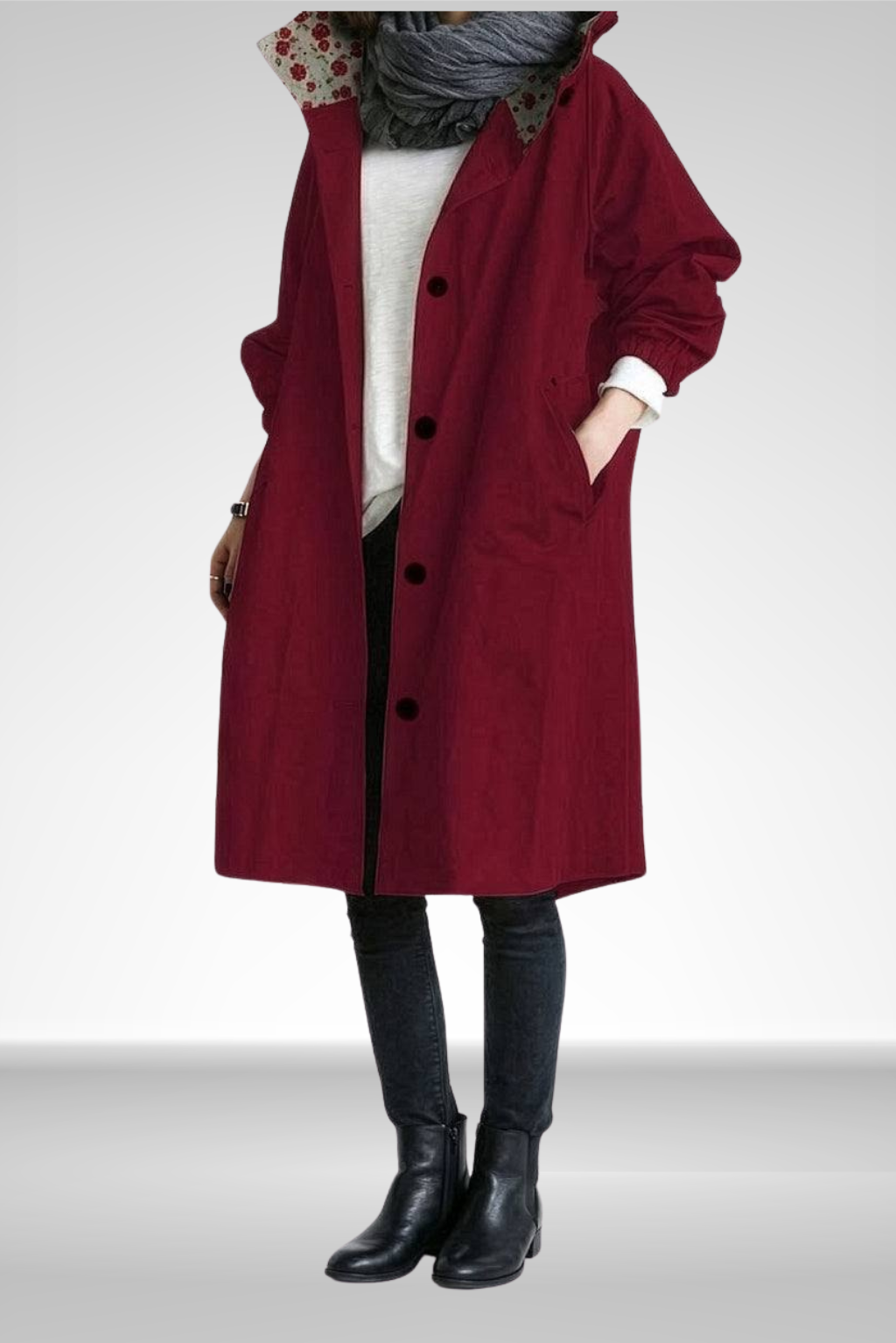 Delilah | Gevoerde Windbreaker Regenjas