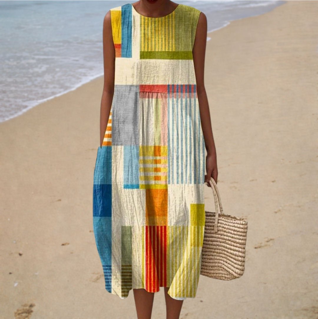 Daniela | Midi Boho Jurk