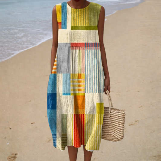 Daniela | Midi Boho Jurk