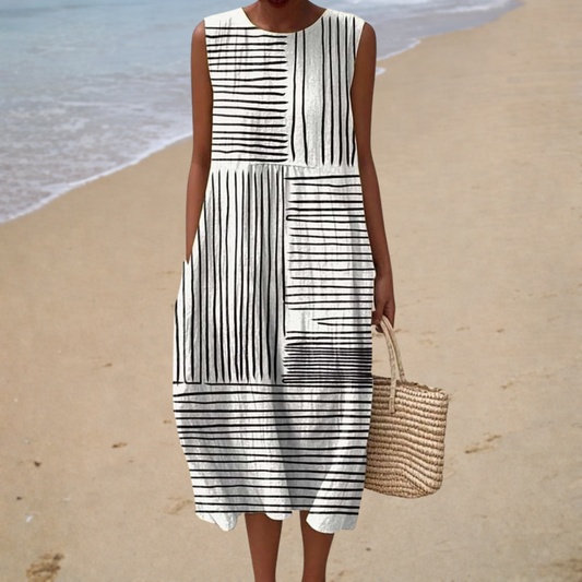 Silvana | Casual Midi Jurk