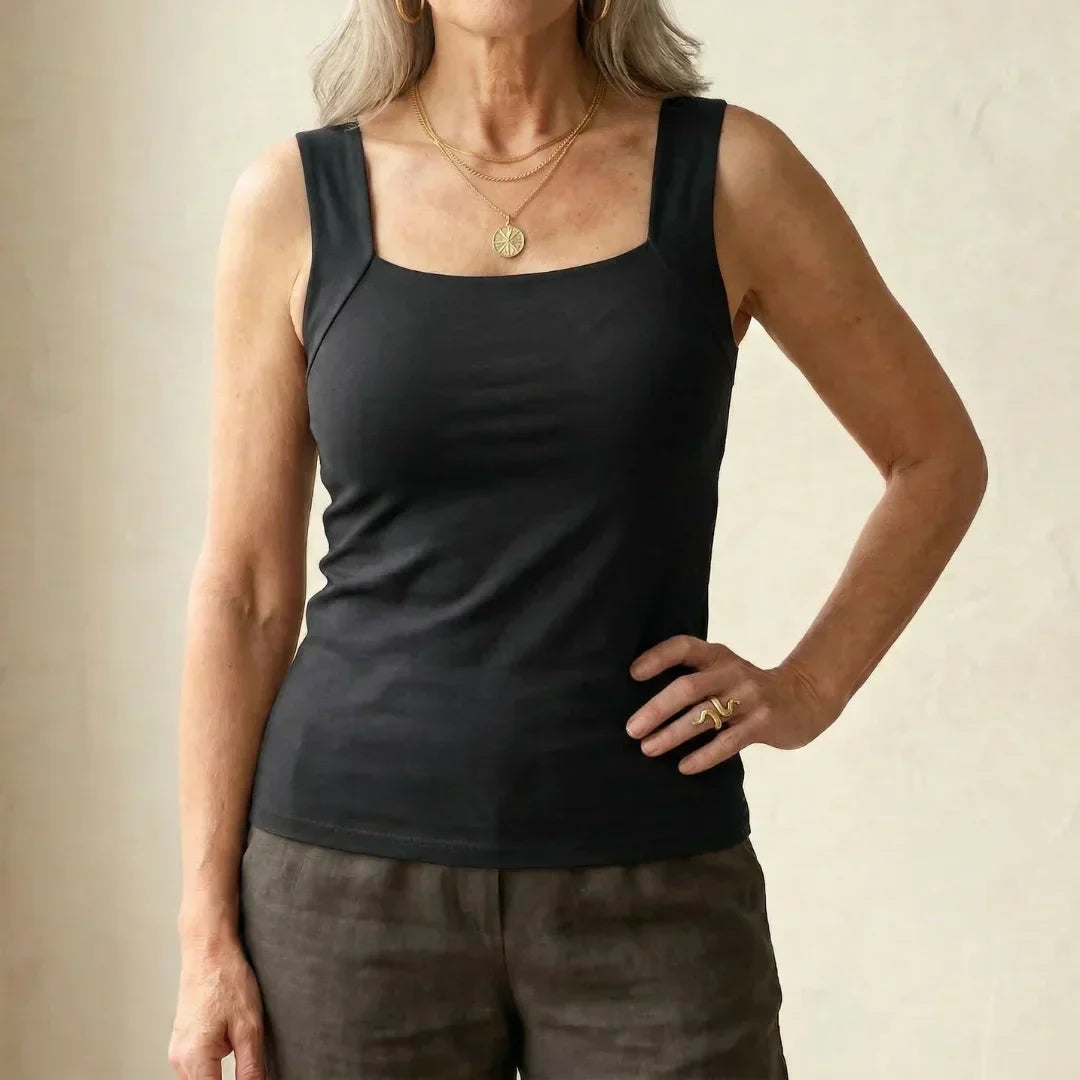 DELACROIX | Martine-tanktop met ingebouwde beha