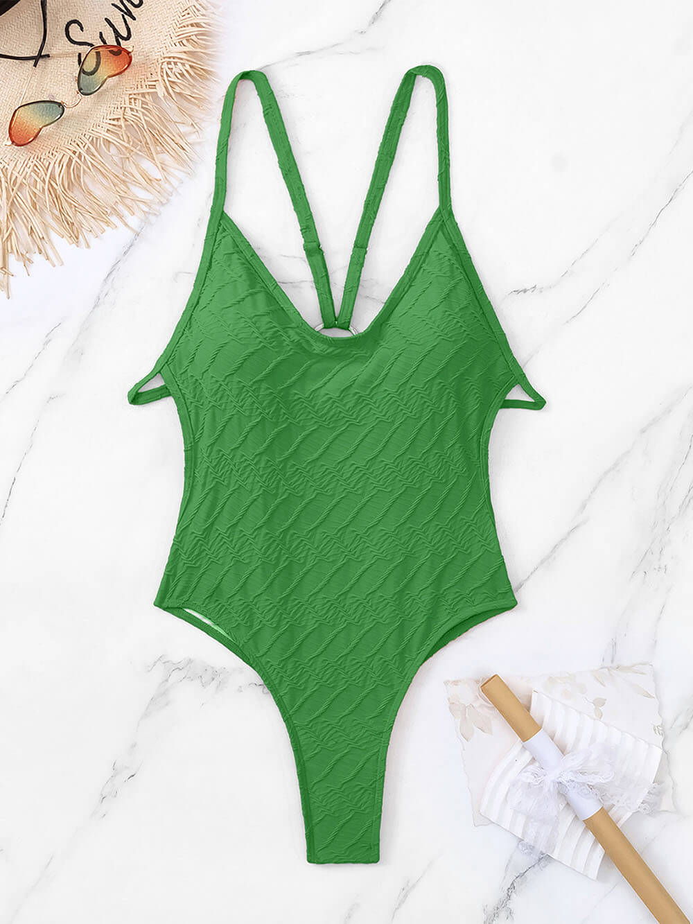 Backless Eéngedeelte Badpak