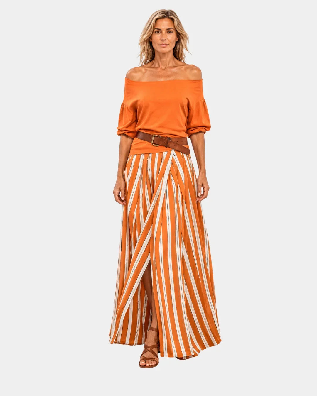 Étiennette | Set blouse en rok in mediterraan stijl