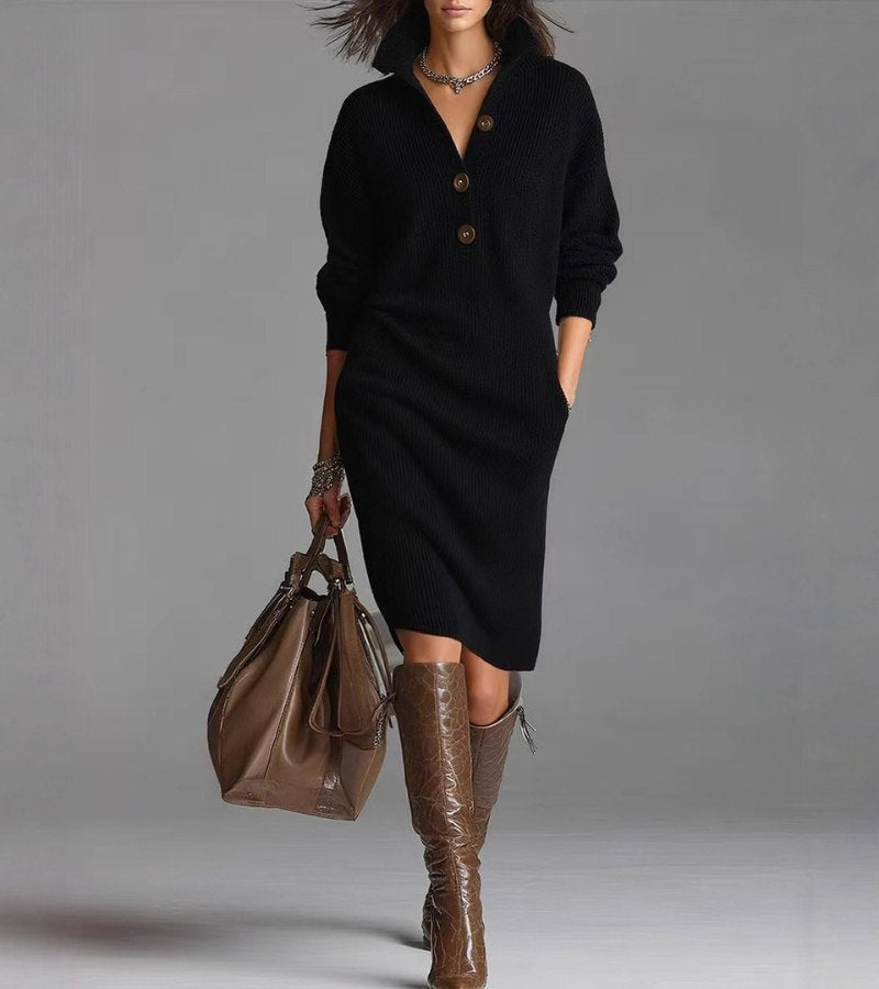 Apple™ - Warm Elegant Jurk | Comfortabel