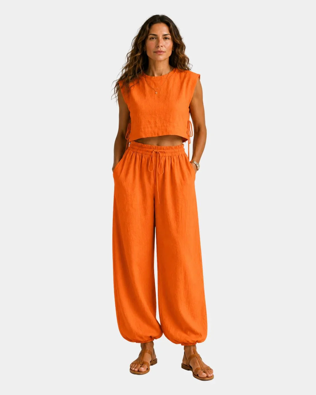 Jolente | Set van broek en blouse