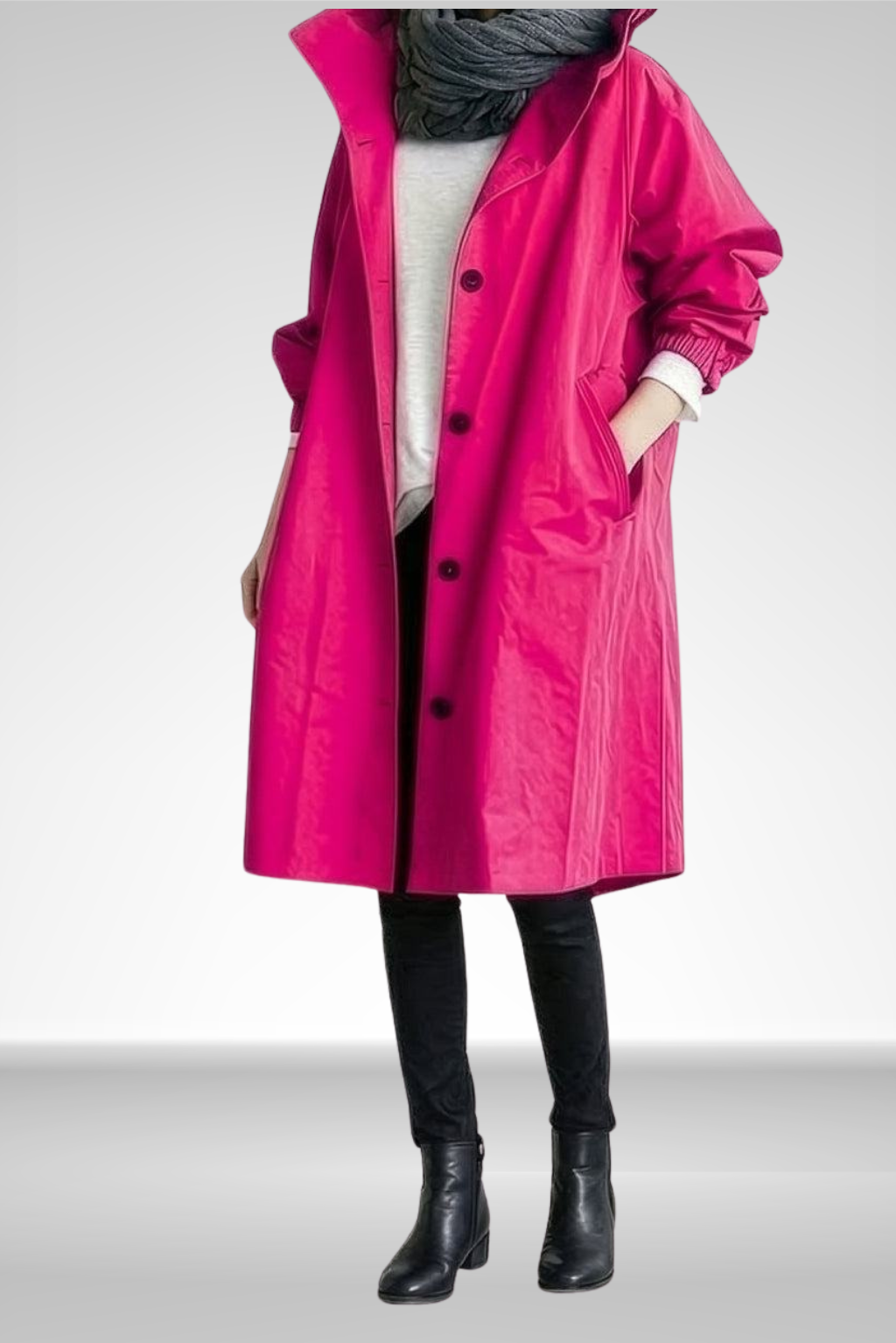 Delilah | Gevoerde Windbreaker Regenjas