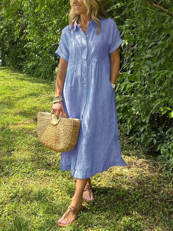 Theda™ – Comfortabele & Praktische Maxijurk
