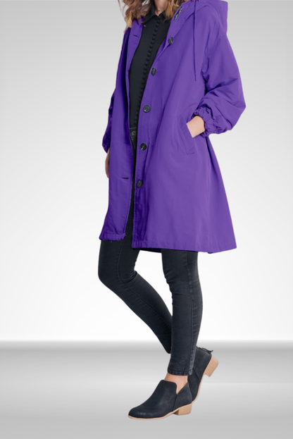 Delilah | Gevoerde Windbreaker Regenjas